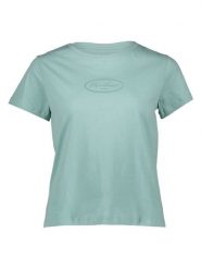 Pepe Jeans Koszulka w kolorze turkusowym rozmiar: XS. Niebieskie bluzki Pepe Jeans, xs, bez wzorów, z bawełny, bez kołnierzyka, bez ramiączek. Za 61.60 zł.