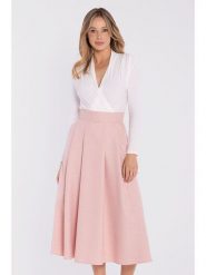 Stylove Spódnica w kolorze jasnoróżowym rozmiar: S. Różowe spódnice Stylove, s, bez wzorów, midi. Za 219.99 zł.