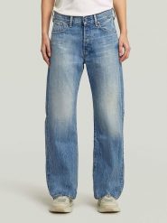 G-Star Dżinsy - Boyfriend fit - w kolorze niebieskim rozmiar: W31/L34. Niebieskie jeansy G-Star, l, z aplikacjami. Za 274.95 zł.