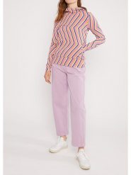 Blutsgeschwister Bluza "Scuba Dubarainbow" w kolorze granatowo-pomarańczowo-różowym rozmiar: XS. Pomarańczowe bluzy Blutsgeschwister, xs, bez wzorów, z bawełny, z kapturem. Za 130.81 zł.