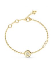 Guess Bransoletka JUBB04 594JW Złoty. Żółte bransoletki Guess, metalowe. Za 219.99 zł.