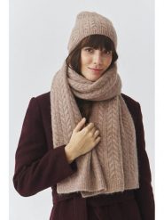 TATUUM Czapka "Topika" w kolorze szarobrązowym rozmiar: onesize. Brązowe czapki Tatuum, bez wzorów, z materiału. Za 126.75 zł.