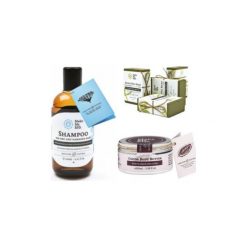 Zestaw MAKE ME BIO Pielęgnacja ( Masło do ciała + Mydło + Szampon ). Balsamy i kremy do ciała Make Me Bio. Za 77.97 zł.