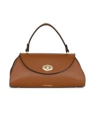 Mia Tomazzi Skórzana torebka "Bardelli" w kolorze jasnobrązowym - 33 x 15 x 15 cm rozmiar: onesize. Brązowe torebki klasyczne Mia Tomazzi, bez wzorów, z materiału, przez ramię, bez dodatków. Za 304.99 zł.