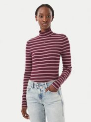 Tommy Jeans Bluzka Essential DW0DW19830 Fioletowy Slim Fit. Fioletowe bluzki Tommy Jeans, m, bez wzorów, z bawełny, bez kołnierzyka, bez ramiączek. Za 219.99 zł.