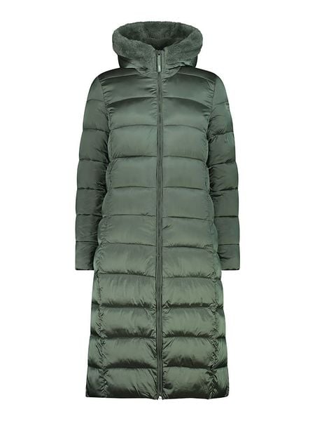 CMP Płaszcz pikowany w kolorze zielonym rozmiar: 34. Zielone płaszcze CMP, bez wzorów, bez kaptura. Za 314.75 zł.