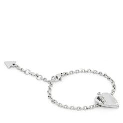 Bransoletka Guess. Szare bransoletki Guess, srebrne. Za 231.99 zł.