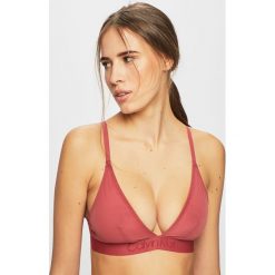 Calvin Klein Underwear - Biustonosz. Czarne biustonosze Calvin Klein Underwear, bez wzorów, z dzianiny. W wyprzedaży za 139.90 zł.