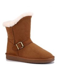 ISLAND BOOT Botki zimowe "Coral" w kolorze jasnobrązowym rozmiar: 39. Brązowe botki Island Boot, na zimę, bez wzorów, z materiału, bez obcasa, na platformie, bez zapięcia. Za 130.99 zł.