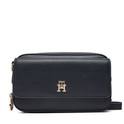 Torebka Tommy Hilfiger. Niebieskie torebki klasyczne TOMMY HILFIGER, bez wzorów, bez dodatków. Za 559.99 zł.
