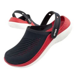 Klapki sandały chodaki damskie Crocs Literide 360 Clog. Białe klapki Crocs, bez wzorów, bez obcasa. Za 189.00 zł.