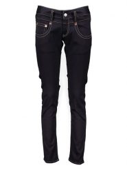 Herrlicher Dżinsy - Slim fit - w kolorze granatowym rozmiar: W24/L30. Niebieskie jeansy Herrlicher, l, z aplikacjami. Za 198.10 zł.