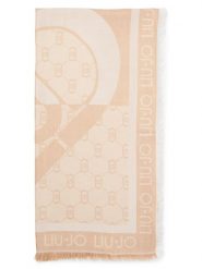 Liu Jo Collection Szalik Kobiety wiskoza beżowy, ONE SIZE. Brązowe szaliki Liu Jo Collection, bez wzorów, z wiskozy, klasyczne. Za 199.95 zł.