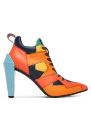 United Nude Półbuty Gem Sneaker Hi 1096392116 Pomarańczowy. Brązowe czółenka United Nude, bez wzorów, ze skóry, bez obcasa, na obcasie, bez zapięcia. Za 1,769.00 zł.