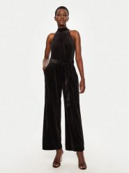 Gap Kombinezon 645193-00 Czarny Wide Leg. Czarne sukienki GAP, xl, bez wzorów, z syntetyku, bez kołnierzyka, bez ramiączek. Za 189.99 zł.
