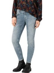 Timezone Dżinsy "Enya" - Skinny fit - w kolorze błękitnym rozmiar: W30/L30. Niebieskie jeansy Timezone, l, z aplikacjami. Za 127.65 zł.