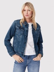 G-Star Raw Kurtka jeansowa Burten Stretch D20051-C911-C767 Granatowy Regular Fit. Niebieskie kurtki G-Star Raw, m, bez wzorów, z bawełny, bez kaptura. Za 309.99 zł.