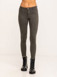 Tantra Dżinsy - Skinny fit - w kolorze antracytowym rozmiar: L. Czarne jeansy Tantra, l, z aplikacjami. Za 118.01 zł.