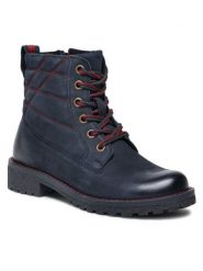 Lasocki Trapery WI16-GIRO-02 Granatowy. Niebieskie trapery i śniegowce Lasocki, z nubiku. Za 215.99 zł.