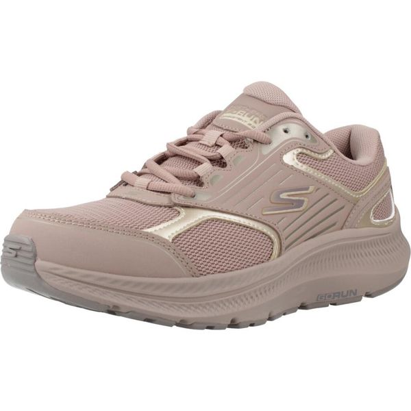 Buty SKECHERS RUN CONSISTENT 2.0 ADVA Nago. Czerwone obuwie sportowe Skechers, ze skóry, trekkingowe. Za 259.99 zł.