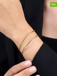 Lodie Silver Bransoletki (2 szt.) rozmiar: onesize. Szare bransoletki Lodie Silver, metalowe. Za 56.99 zł.