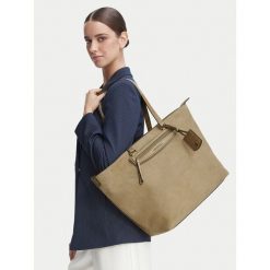 Torebka MICHAEL Michael Kors. Brązowe shopper MICHAEL Michael Kors, bez wzorów, bez dodatków. Za 1,429.00 zł.