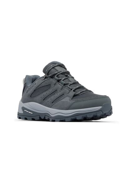 Buty COLUMBIA REDMOND IV LOW WATERPROOF Szary. Szare trekkingi Columbia, z materiału, trekkingowe. Za 329.99 zł.