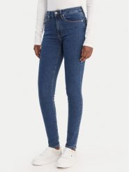 Tommy Hilfiger Jeansy WW0WW47689 Niebieski Skinny Fit. Niebieskie jeansy TOMMY HILFIGER, bez wzorów. Za 409.99 zł.