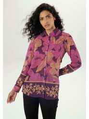 Aniston Bluzka w kolorze różowym rozmiar: 40. Różowe bluzki Aniston, bez wzorów, bez kołnierzyka, bez ramiączek. Za 78.95 zł.