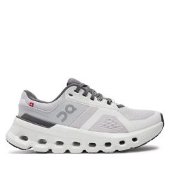 Buty do biegania On. Szare obuwie sportowe On, bez zapięcia, do biegania. Za 749.99 zł.
