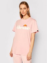 Ellesse T-Shirt Albany SGS03237 Różowy Regular Fit. Czerwone t-shirty Ellesse, bez wzorów, z bawełny, bez kołnierzyka, bez ramiączek. Za 69.99 zł.