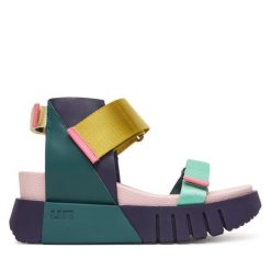 Sandały United Nude. Sandały United Nude, bez wzorów, bez obcasa, na koturnie, bez zapięcia. Za 1,049.00 zł.