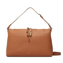 Torebka Furla. Brązowe torebki klasyczne Furla, bez wzorów, bez dodatków. Za 1,439.00 zł.