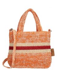 PE FLORENCE Torebka w kolorze pomarańczowym - 27 x 21 x 9 cm rozmiar: onesize. Pomarańczowe torby na ramię PE FLORENCE, bez wzorów, z materiału, przez ramię, bez dodatków. Za 96.60 zł.