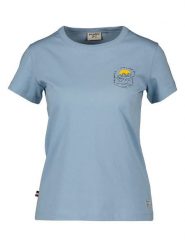 DOLOMITE Koszulka "Strenta G3" w kolorze błękitnym rozmiar: XS. Niebieskie bluzki Dolomite, xs, bez wzorów, z bawełny, bez kołnierzyka, bez ramiączek. Za 61.95 zł.