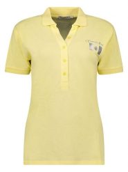 Canadian Peak Koszulka polo "Koqueleak" w kolorze żółtym rozmiar: M. Żółte bluzki Canadian Peak, m, bez wzorów, z bawełny, bez kołnierzyka, bez ramiączek. Za 100.99 zł.