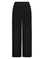 Sublevel Spodnie w kolorze czarnym rozmiar: S. Czarne spodnie materiałowe Sublevel, na co dzień, s, bez wzorów, z materiału, z podwyższonym stanem. Za 101.70 zł.
