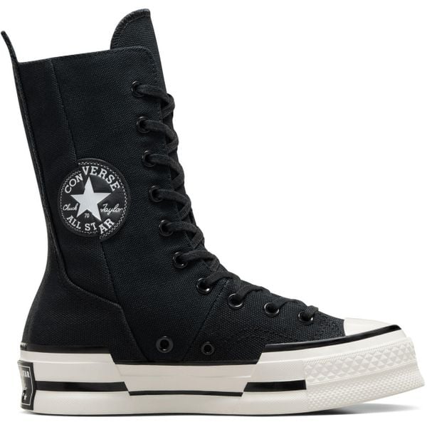 Buty sportowe Converse Chuck 70 Plus Xhi. Czarne obuwie sportowe Converse, bez zapięcia, na fitness i siłownię. W wyprzedaży za 462.80 zł.