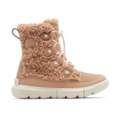 Śniegowce juniorskie Sorel Sorel Explorer Cozy. Brązowe trapery i śniegowce Sorel. Za 319.99 zł.