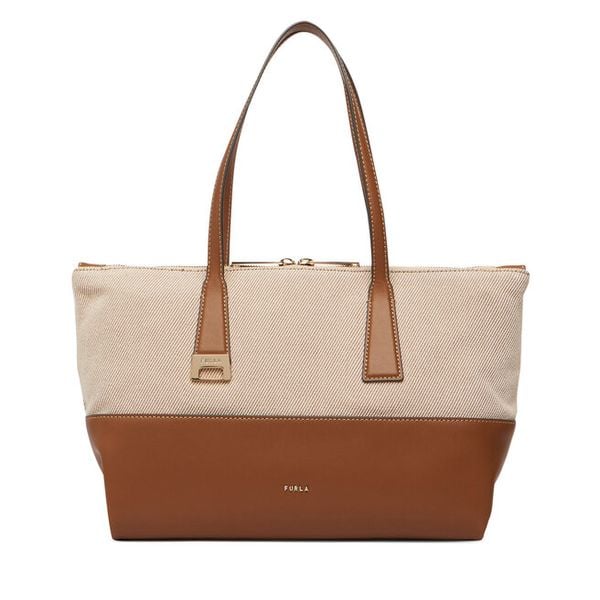 Torebka Furla. Brązowe torebki klasyczne Furla, bez wzorów, bez dodatków. Za 844.99 zł.