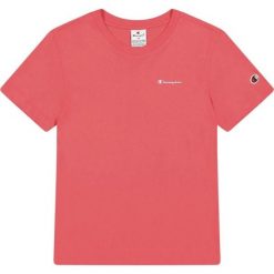 T-shirt Damski. Czerwone t-shirty Champion, bez wzorów, bez kołnierzyka, bez ramiączek. Za 131.99 zł.