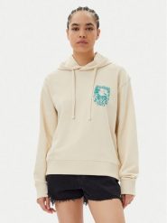 Billabong Bluza More Rides EBJSF00179 Beżowy Regular Fit. Brązowe bluzy Billabong, s, bez wzorów, z bawełny, bez kaptura. Za 139.99 zł.