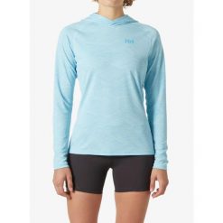Bluza termoaktywna damska Helly Hansen LIFA Active Solen GR Hoodie. Niebieskie bluzy Helly Hansen, m, bez wzorów, bez kaptura. Za 314.99 zł.