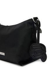 KARL LAGERFELD Torebka B2W30071 Czarny. Czarne listonoszki KARL LAGERFELD, bez wzorów, z materiału, bez dodatków. Za 779.99 zł.