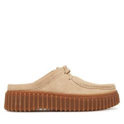 Klapki Clarks. Klapki Clarks, bez wzorów, bez obcasa. Za 239.99 zł.
