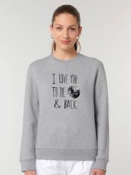 WOOOP Bluza w kolorze szarym rozmiar: XS. Szare bluzy Wooop, xs, bez wzorów, bez kaptura. Za 108.99 zł.