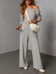 LA Angels 2-częściowy zestaw w kolorze szarym rozmiar: L. Szare spodnie dresowe LA Angels, l, bez wzorów, z dresówki. Za 213.69 zł.