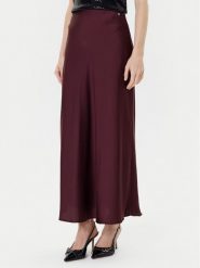 Guess Spódnica midi W5YD55 WF1T2 Bordowy Regular Fit. Czerwone spódnice Guess, xs, z aplikacjami, z syntetyku, midi. Za 479.99 zł.