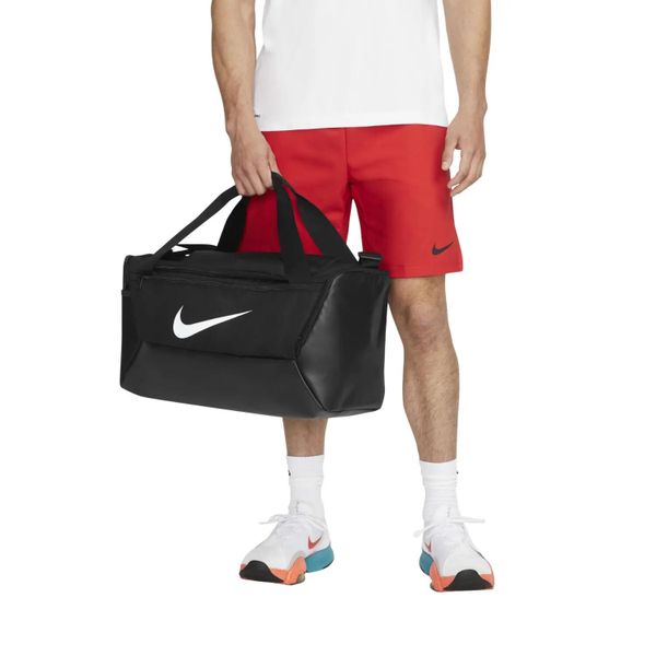 Torba Brasilia Duffle Bag Jeden Rozmiar. Czarne torby na ramię Nike, bez wzorów, z materiału, na ramię, bez dodatków. Za 228.99 zł.