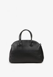 Czarna Torebka Shopperka na Ramię z Paskiem Arovire. Czarne shopper Renee, bez wzorów, z jeansu, biznesowe, na ramię, bez dodatków. Za 169.99 zł.